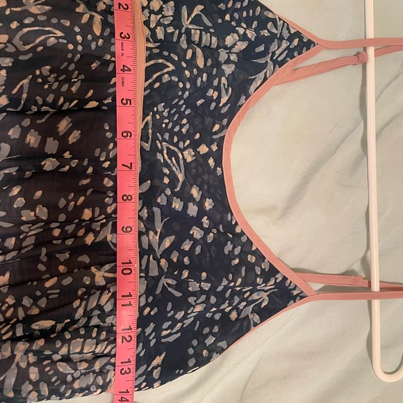 Love Stitch unique long flowy empire dress Size L - Picture 5 of 7